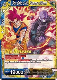 Son Goku & Hit, Supreme Alliance
