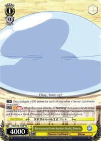 Reincarnated From Another World, Rimuru