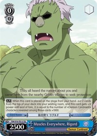 Muscles Everywhere, Rigurd
