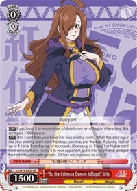 "To the Crimson Demon Village!" Wiz