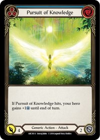 Pursuit of Knowledge