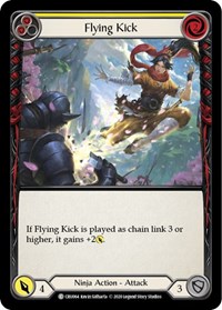 Flying Kick (Yellow)