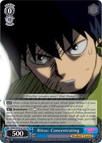 Ritsu: Concentrating (SR)