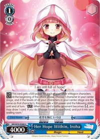 Her Hope Within, Iroha