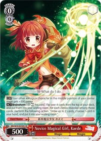 Novice Magical Girl, Kaede (SR)