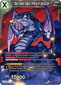 Black Smoke Dragon, Offering of Destruction