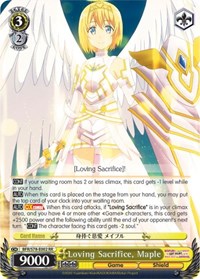 Loving Sacrifice, Maple