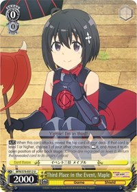 Third Place in the Event, Maple