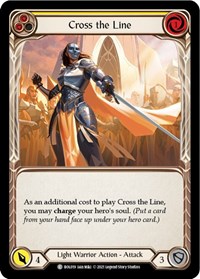 Cross the Line (Yellow)