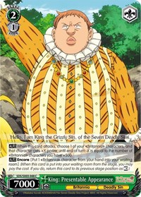 King: Presentable Appearance
