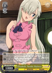 Elizabeth: Newbie Waitress (SR)