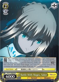 Battle With Mages, Saber (SR)