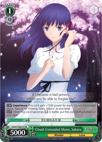 Cloud-Concealed Moon, Sakura (SR)