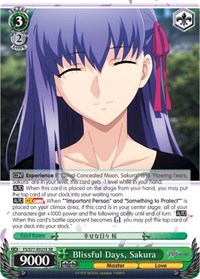 Blissful Days, Sakura (SR)