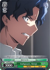 Indignant, Shinji