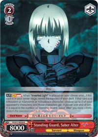 Standing Guard, Saber Alter