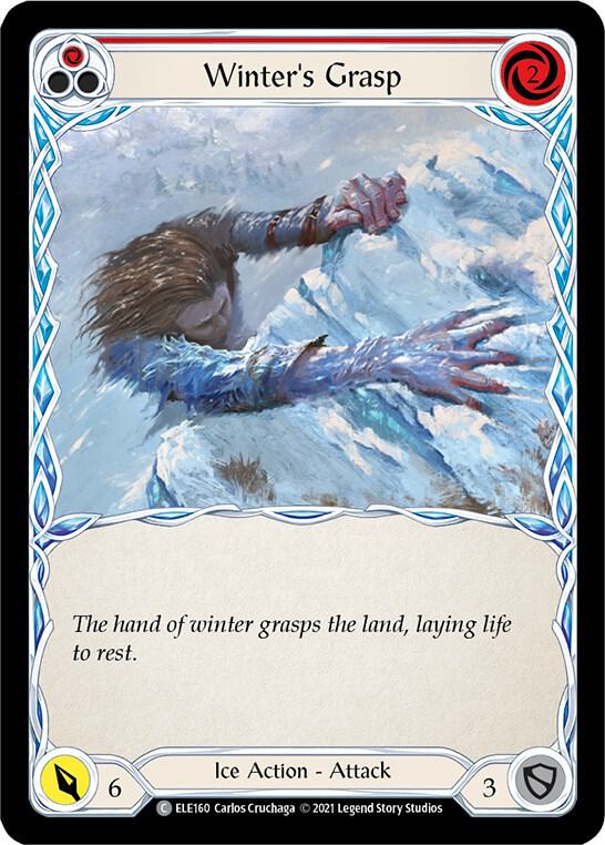Winter's Grasp (Red) — Tales of Aria ELE160