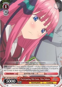 Participating Mid-Game, Nino Nakano