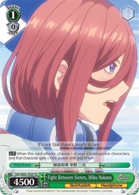 Fight Between Sisters, Miku Nakano