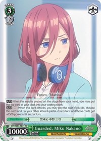 Guarded, Miku Nakano