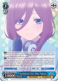 Headphone Girl, Miku Nakano