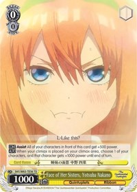 Face of Her Sisters, Yotsuba Nakano