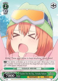 Teacher For the Day, Yotsuba Nakano