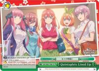 Quintuplets Lined Up (Green) - 5HY/W83-TE80