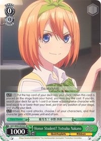 Honor Student? Yotsuba Nakano (SR)