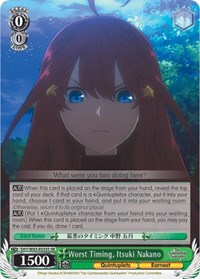 Worst Timing, Itsuki Nakano (SR)
