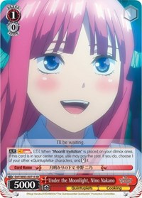 Under the Moonlight, Nino Nakano (SR)