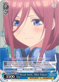 Broad Smile, Miku Nakano