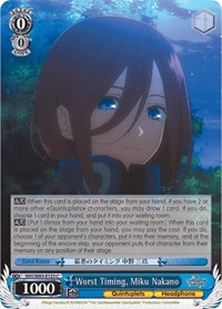 Worst Timing, Miku Nakano