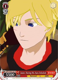 Jaune: Having His Aura Unlocked