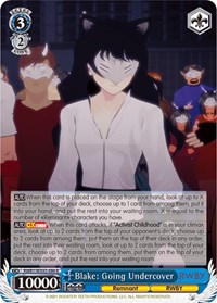 Blake: Going Undercover