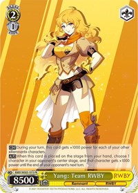 Yang: Team RWBY (Alternate Art)