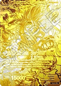 Super Saiyan God Son Goku // SSGSS Son Goku, Soul Striker Reborn (2021 World Championship) (Metal Gold Foil)