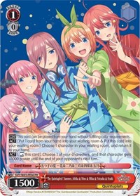 The Quintuplets' Summer, Ichika & Nino & Miku & Yotsuba & Itsuki