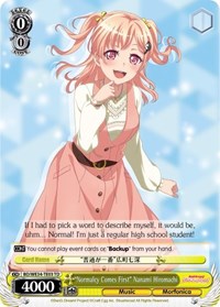 "Normalcy Comes First" Nanami Hiromachi