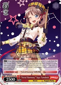 "Astral Harmony" Saya Yamabuki (Parallel Foil)