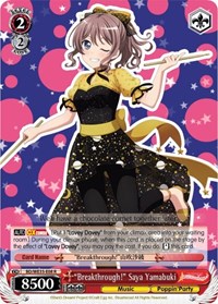 "Breakthrough!" Saya Yamabuki (Parallel Foil)