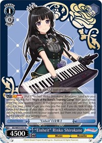 "Einheit" Rinko Shirokane (Parallel Foil)
