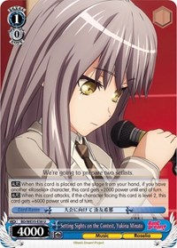 Setting Sights on the Contest, Yukina Minato (Parallel Foil)