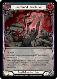Runeblood Incantation (Blue) (Extended Art)