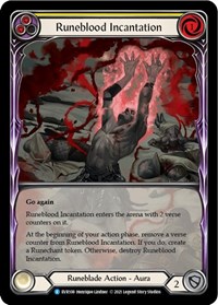 Runeblood Incantation (Yellow) (Extended Art)
