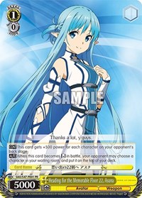 Heading for the Memorable Floor 22, Asuna