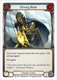 Driving Blade (Blue)