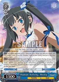 Human Activity, Hestia (SR)