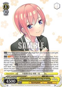 Awkward Love, Ichika Nakano