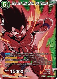Kaio-Ken Son Goku, the Furious (Zenkai Series Tournament Pack Vol.1 Winner)
